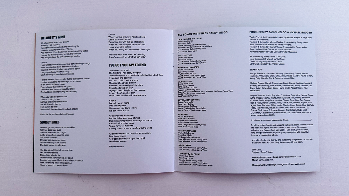 Sanny Veloo - I've Got You My Friend (CD album)